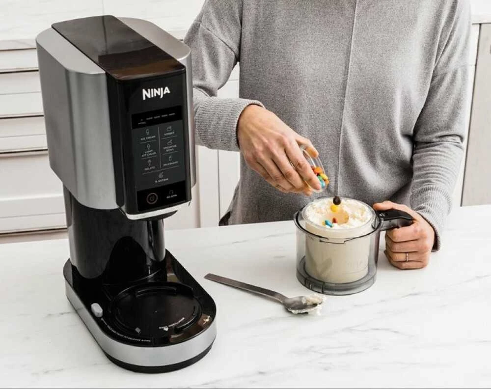 Ninja Kitchen Ledų gaminimo aparatas NC300EU, Sidabro spalvos