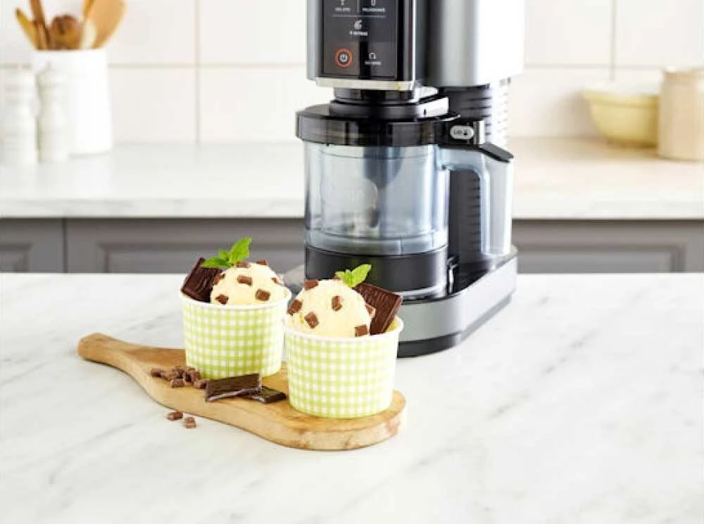 Ninja Kitchen Ledų gaminimo aparatas NC300EU, Sidabro spalvos