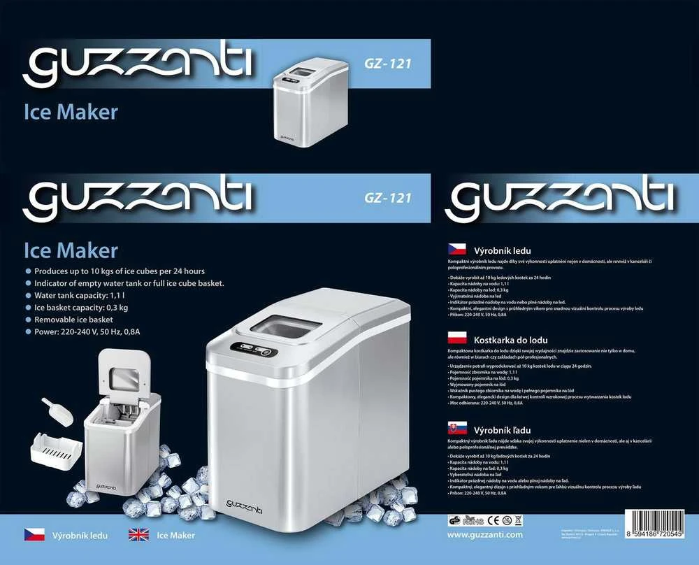 Ledukų gaminimo aparatas Guzzanti GZ-121
