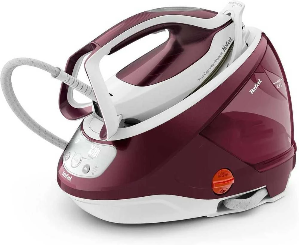 TEFAL | Lyginimo sistema Pro Express Protect | GV9220E0 | 2600 W | 1,8 l | Automatinis išjungimas | Vertikali garų funkcija | Kalkių valymo funkcija | Raudona