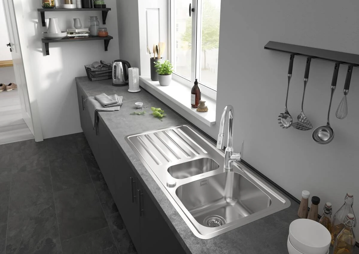 Maišytuvas su ištraukiama žarna Hansgrohe 71800000