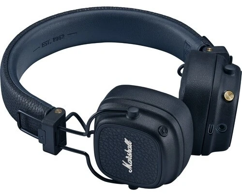Marshall Major V Belaidės ausinės, Bluetooth, Midnight Mėlyna