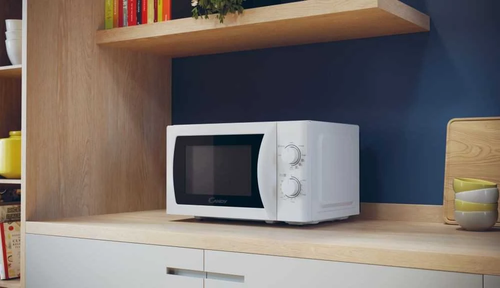 Candy Saldainiai | Mikrobangų krosnelė su grotelėmis | CMG20SMW | Laisvai stovintis | 700 W | Grilis | Baltas