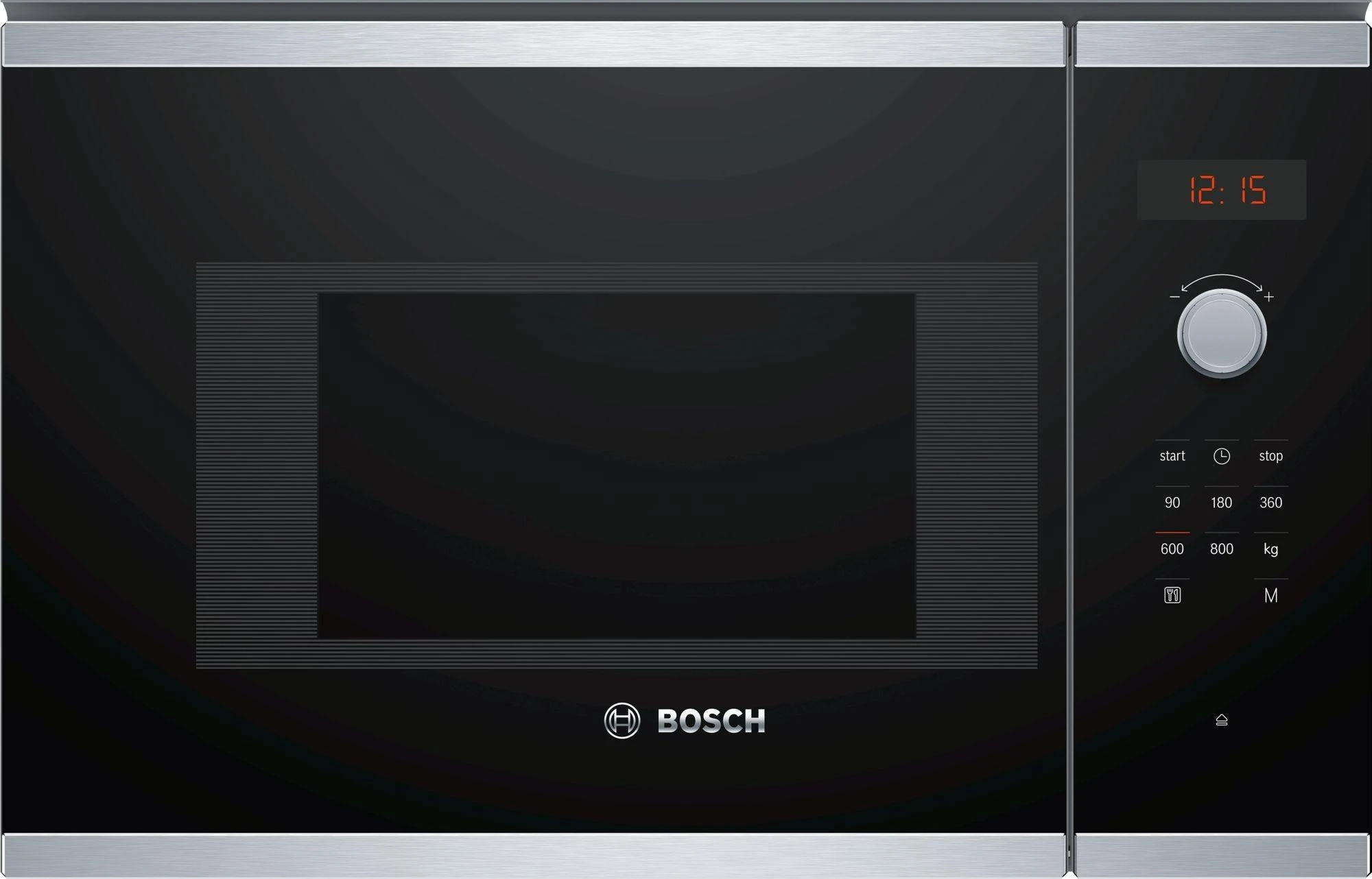 Bosch BFL523MS0 Serija 4, Įmontuojamoji mikrobangų krosnelė, Nerūdijančio plieno