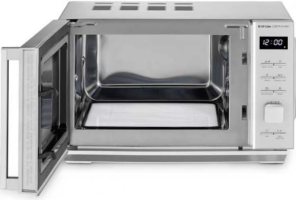 Caso | Mikrobangų krosnelė | M 20 kubas | Laisvai stovintis | 800 W | Sidabrinis