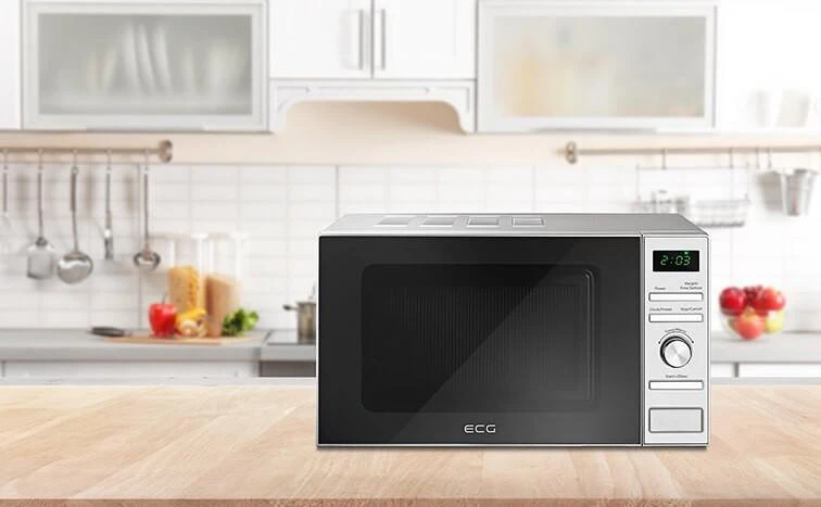EKG mikrobangų krosnelė ECGMTD2071SE, 700W, 20L, Inox spalva