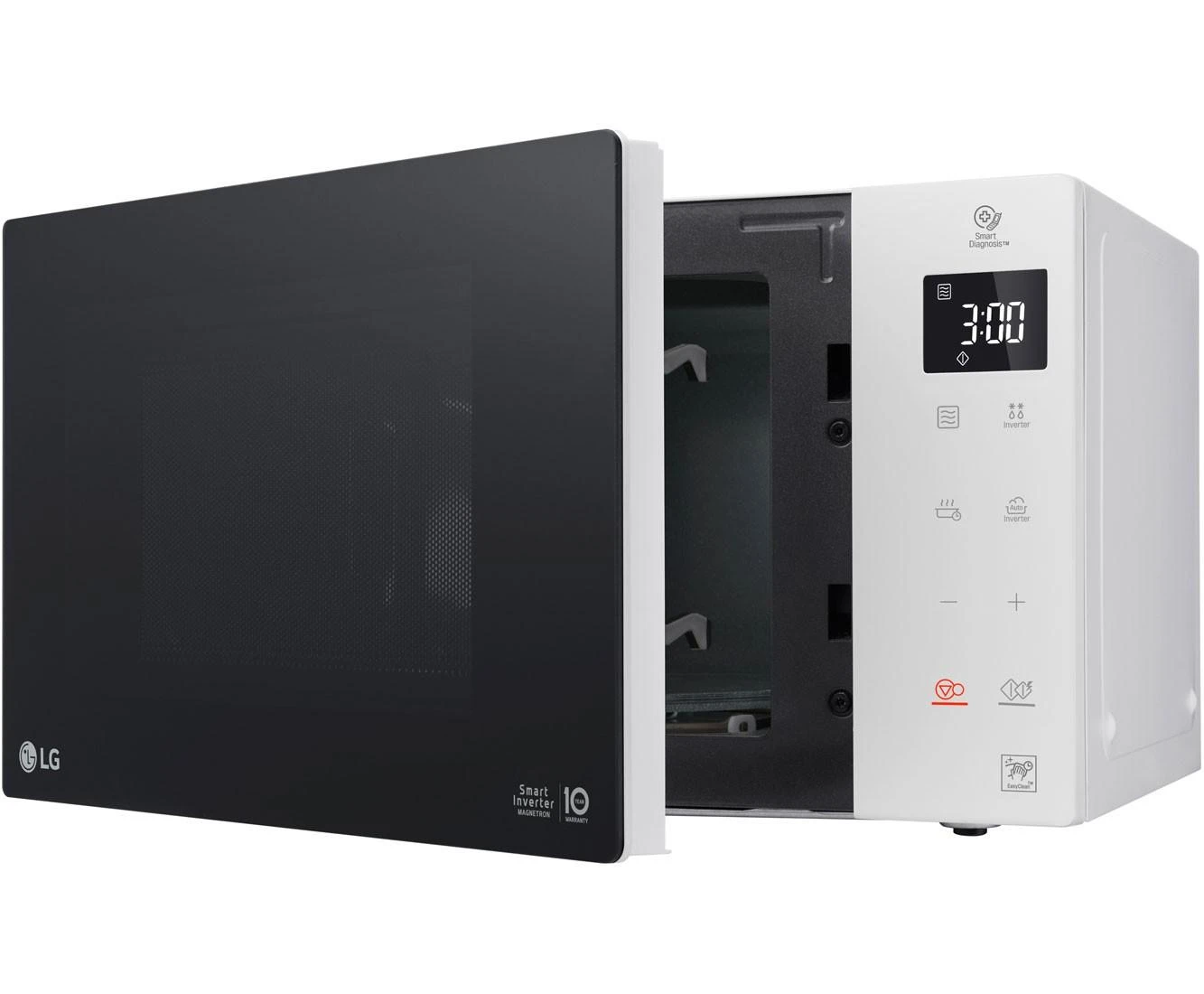 LG | Mikrobangų krosnelė | MS23NECBW | Laisvai stovintis | 23 L | 1000 W | Baltas