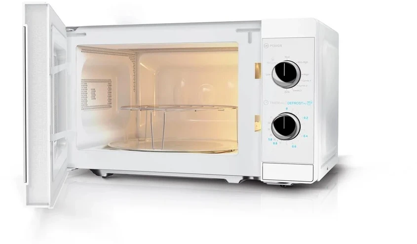 Sharp Aštrus | Mikrobangų krosnelė su grotelėmis | YC-MG01E-C | Laisvai stovintis | 800 W | Grilis | Baltas
