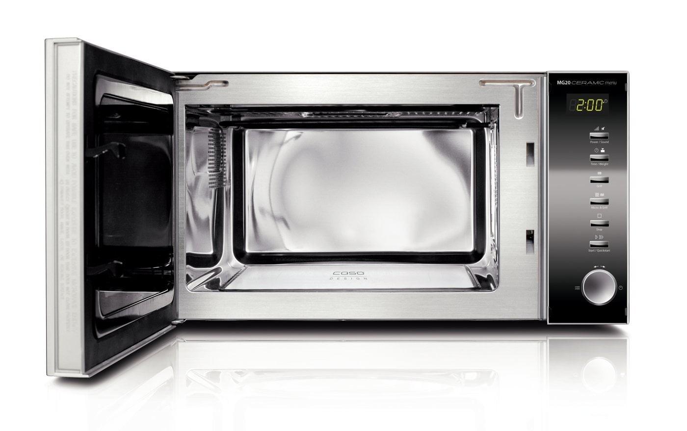 Mikrobangų krosnelė Caso | Microwave orkaitė | MG 20 | Free standing | 20 L | 800 W | Grilis | Juodas