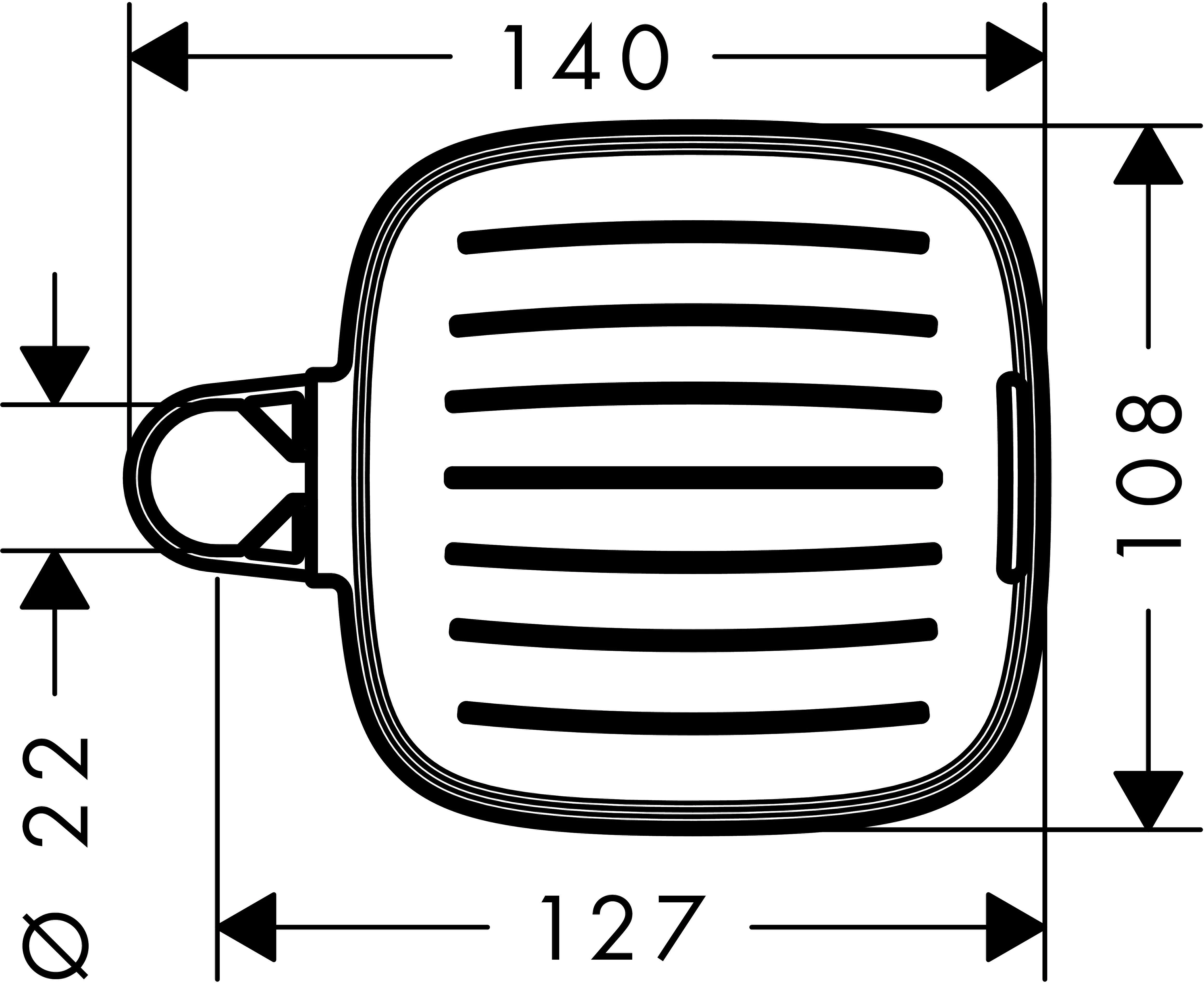 Muilinė Hansgrohe Casetta 26519000