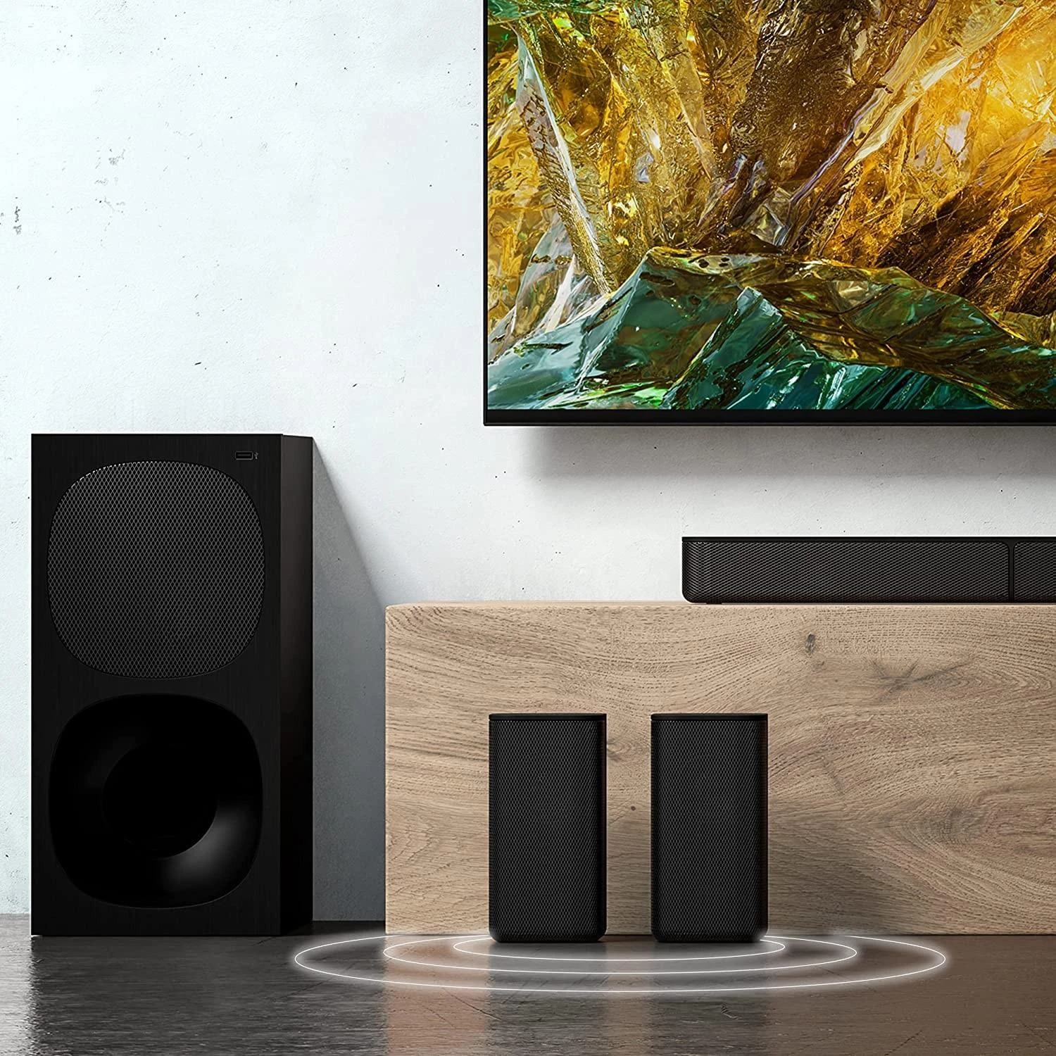 Namų kino sistema SONY HT-S20R Garso sistema
