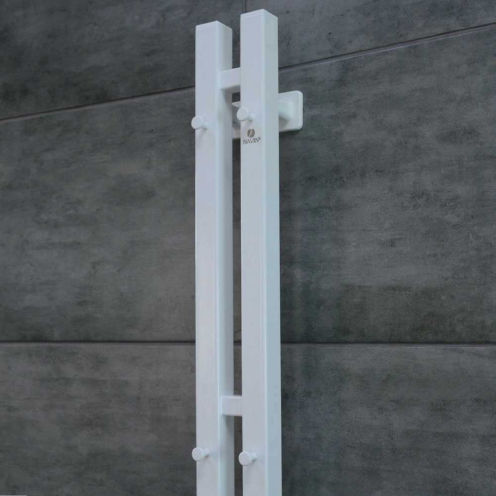 Navin El.rankšluosčių džiovintuvas Siluet Quadro dešinė 90*1200 Sensor dešinė baltas 12-134053-0912