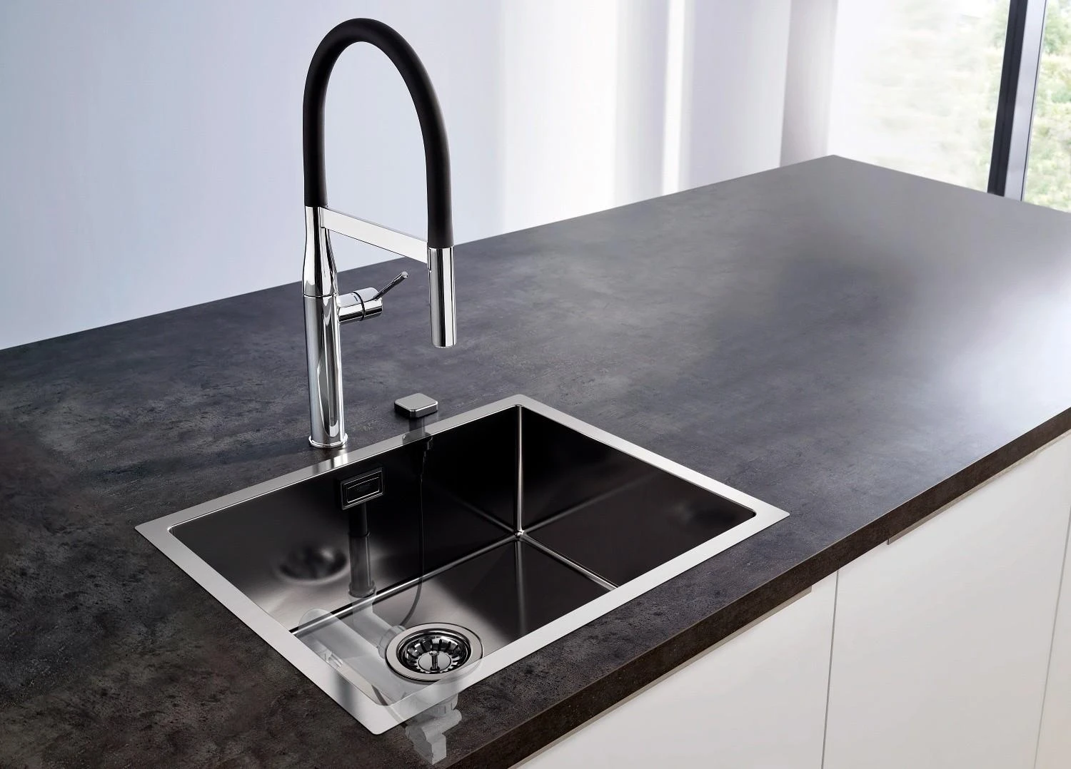 Nerūdijančio plieno plautuvė Grohe K700, 31726SD0