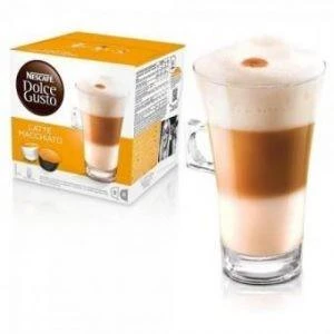 Nescafe Dolce Gusto Latte Macchiato Kava, 8+8 kapsulių dėžutėje