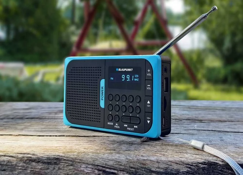 Nešiojamas radijas Blaupunkt PR5BL (mėlyno spalva)