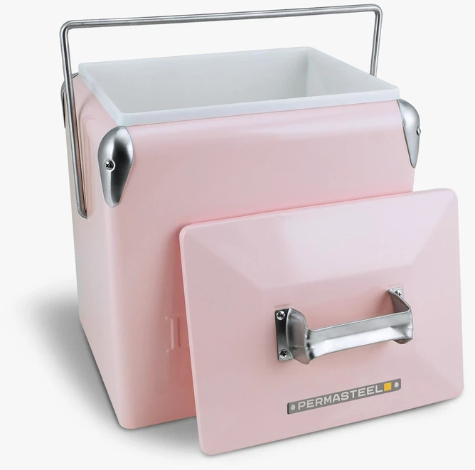 Nešiojamas šaltkrepšis Permasteel PS-205-14QT-PK, rožinis