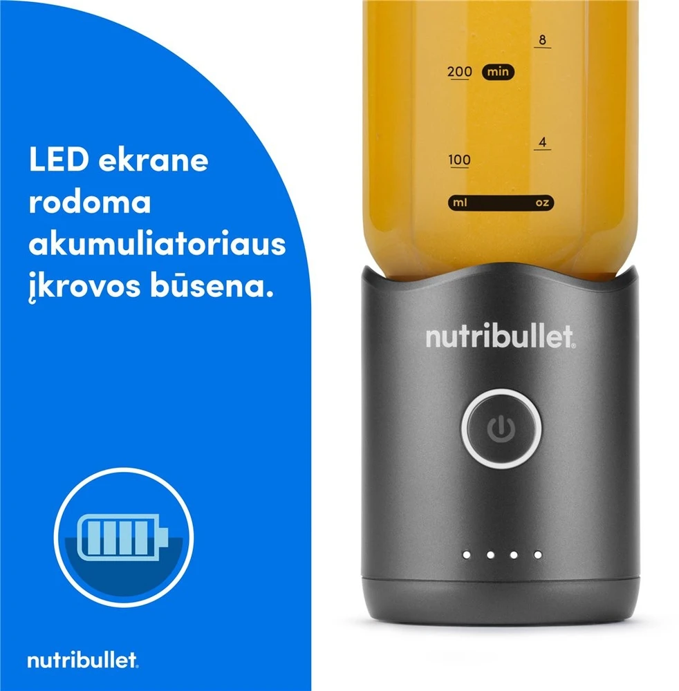 Kokteilių plaktuvas NBP013GM NUTRIBULLET