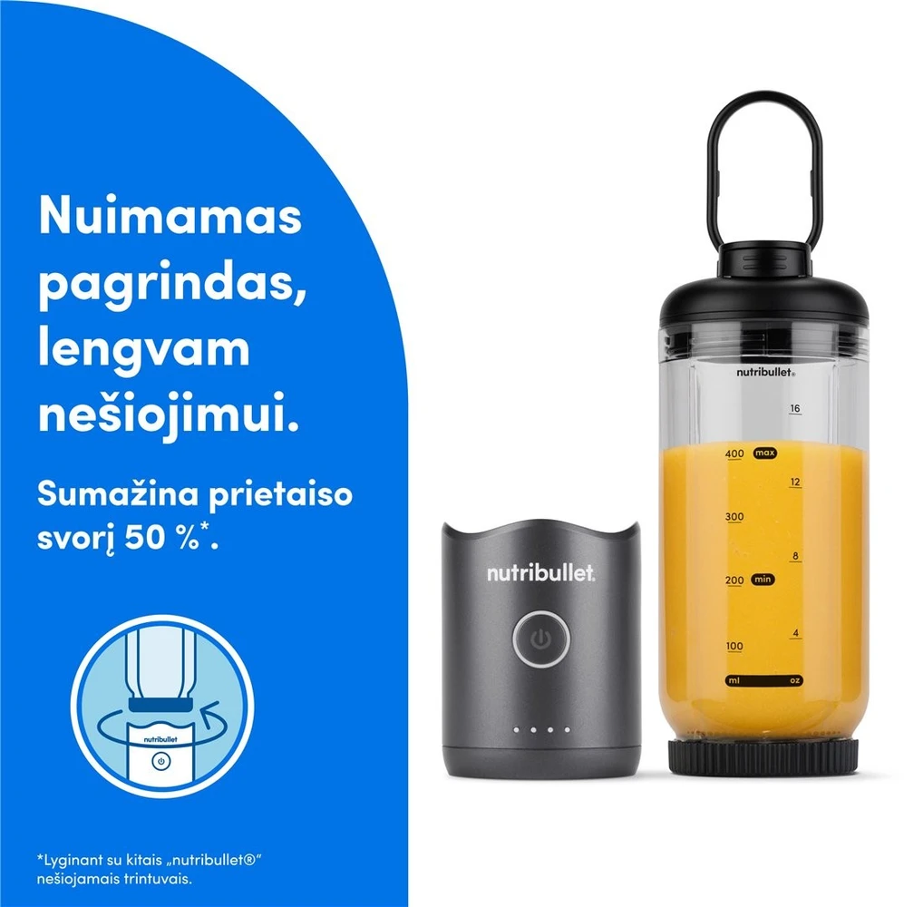 Kokteilių plaktuvas NBP013GM NUTRIBULLET