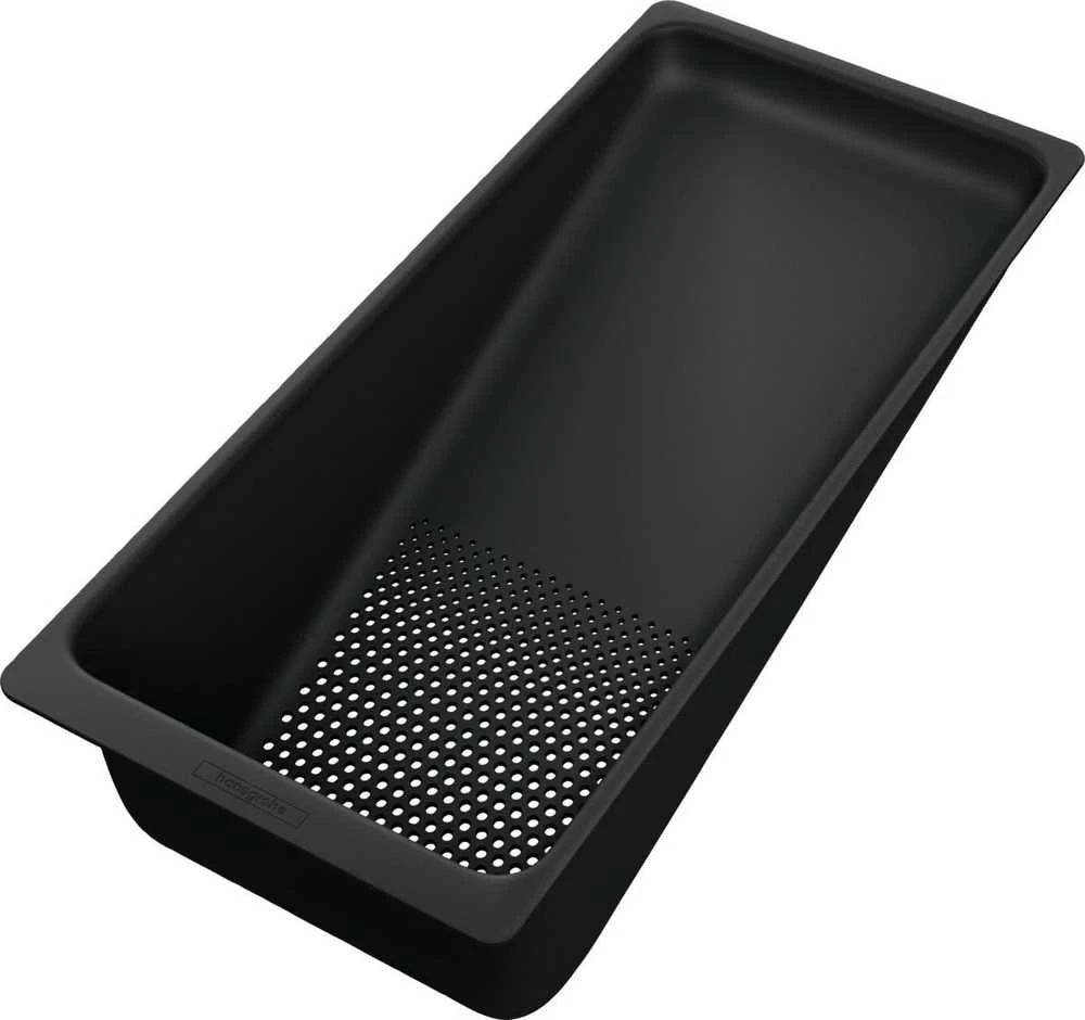 Nuvarvėjimo indas Hansgrohe F14, 40963000, juodas matinis