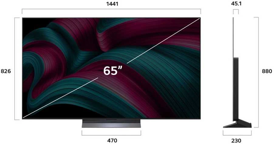 65 colių LG OLED65C51LA | išmanusis Televizorius | webOS 25 | UHD