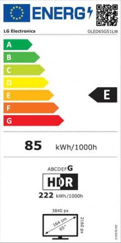 LG OLED65G51LW | 65 | Išmanusis televizorius | webOS 25 | UHD