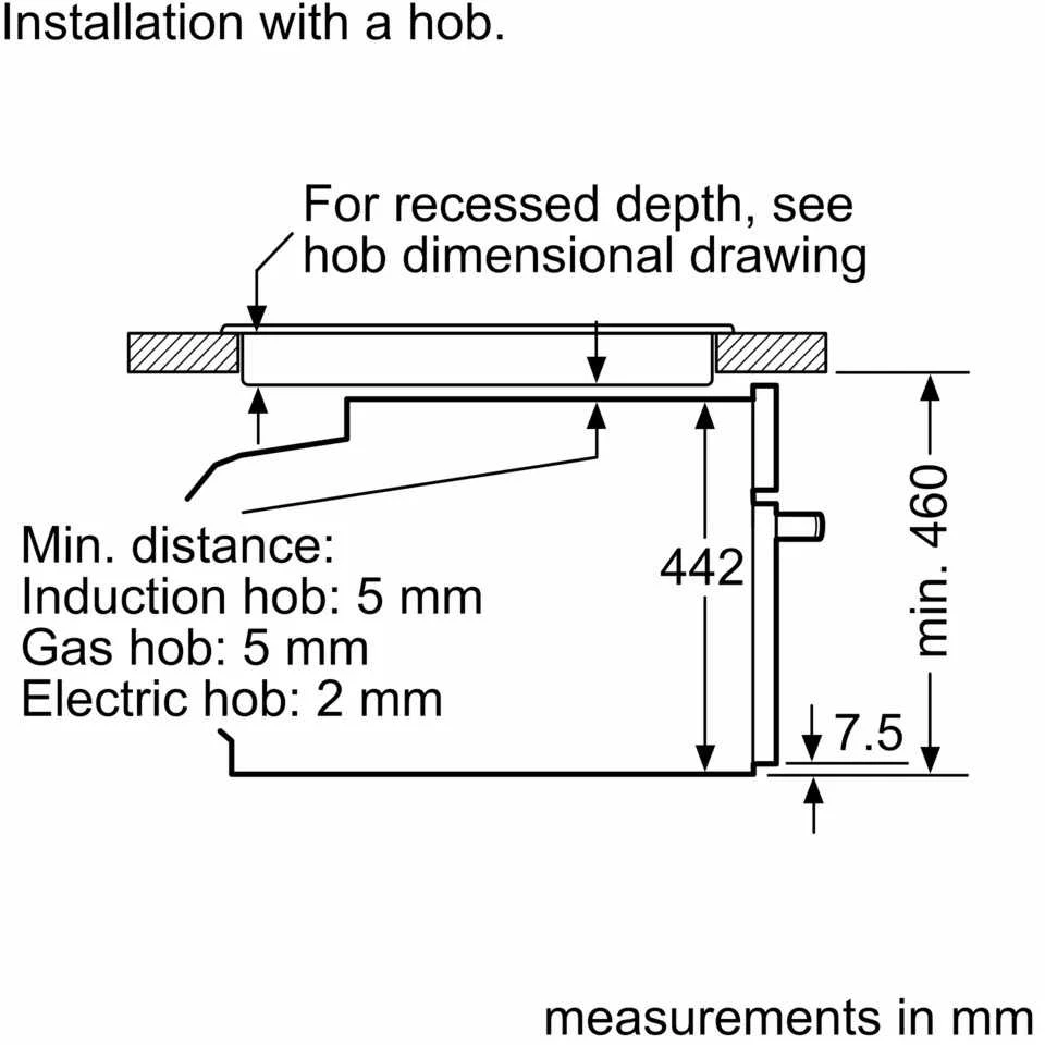 Orkaitė BOSCH CMG7761B1