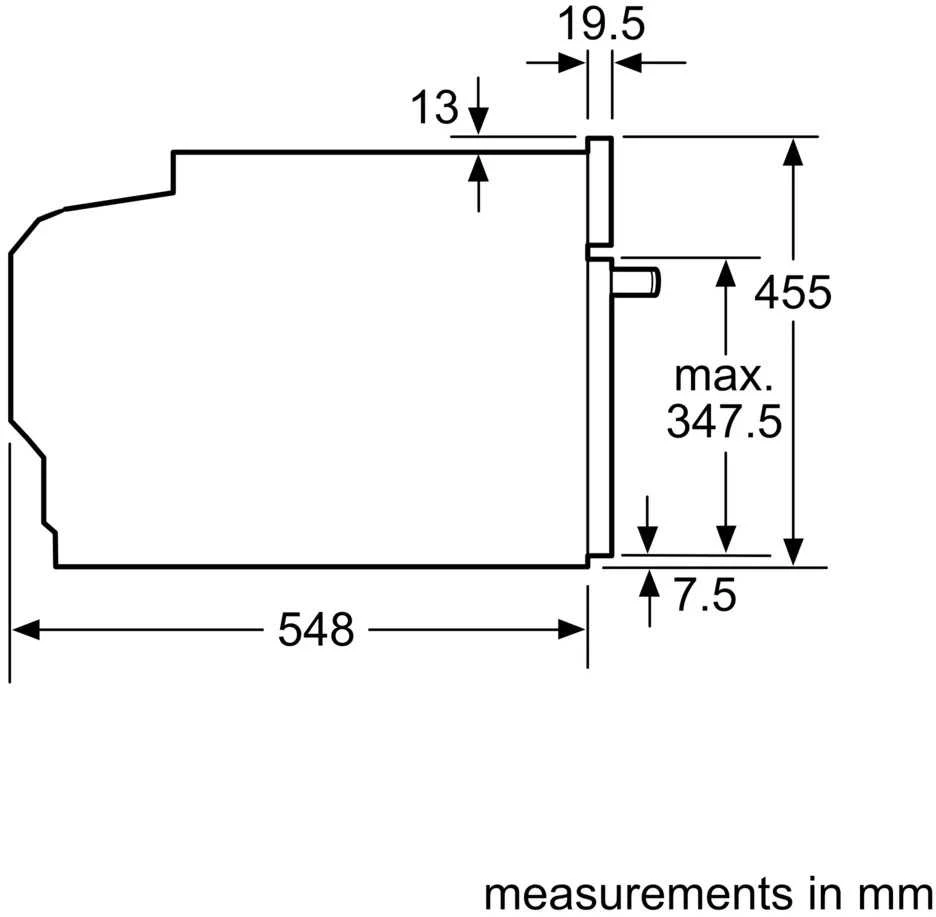 Orkaitė BOSCH CMG7761B1