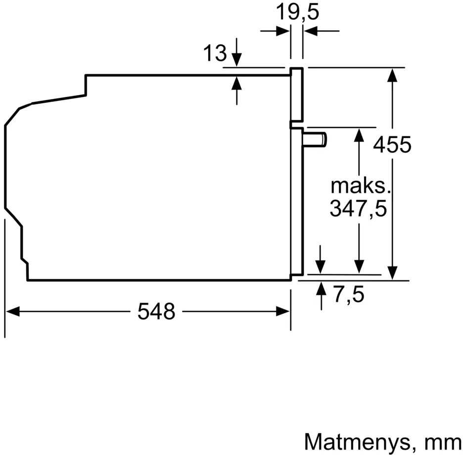 Orkaitė Bosch CMG936AB1S