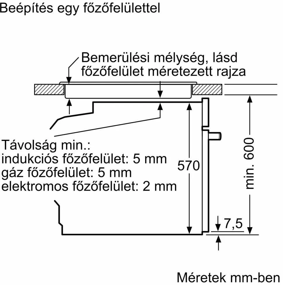 Orkaitė Bosch HBA534EB3