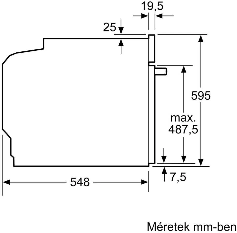 Orkaitė Bosch HBA534EB3