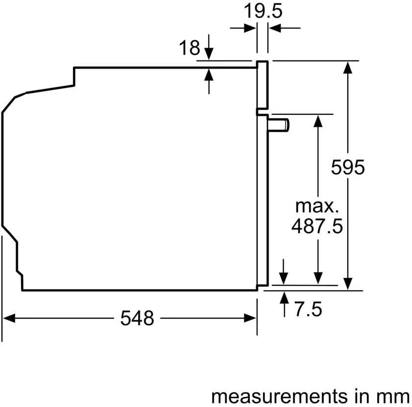 Orkaitė BOSCH HBG7341B1