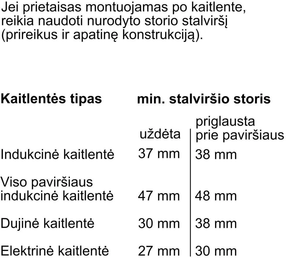 Įmontuojama orkaitė Bosch HBG7721B1