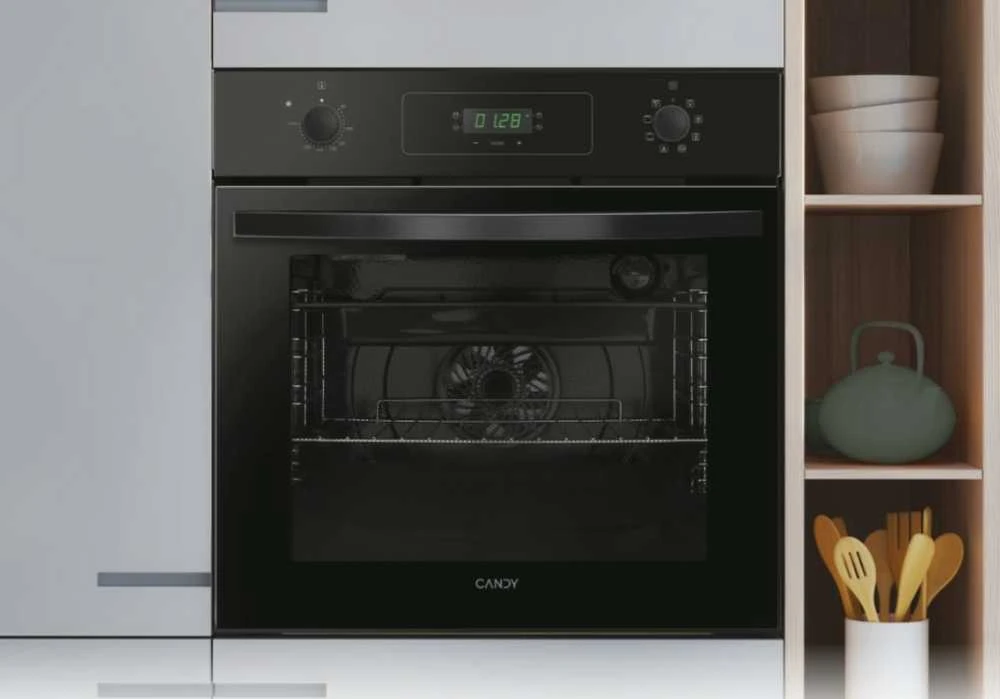 CANDY Orkaitė FIDCP N615 L, Plotis 60 cm, A+ energetinė klasė, Juodas spalva