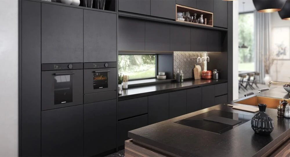 Orkaitė Samsung Infinite Compact Oven - NQ50T8939BK, Pilkos spalvos