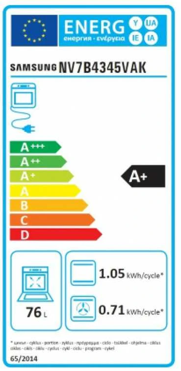 Orkaitė NV7B4345VAK/U2 Samsung