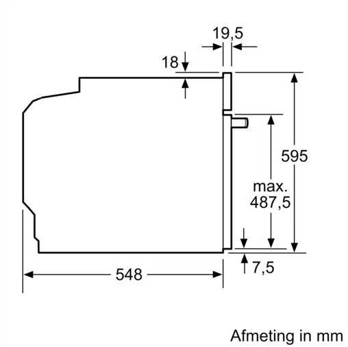 Siemens iQ700 HB734G1B1 orkaitė 71 L 3600 W Juodas
