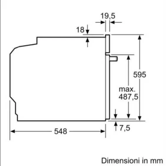 Orkaitė SIEMENS HB776G1B1