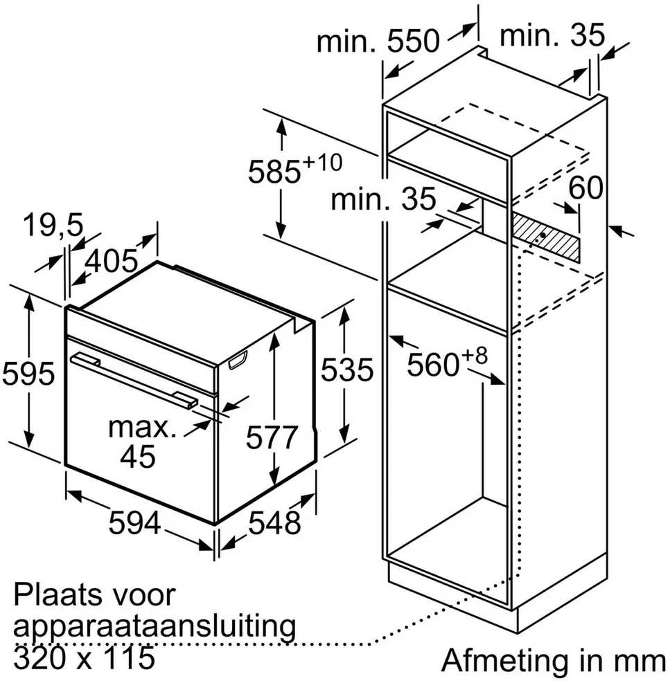 Orkaitė SIEMENS HS736G3B1