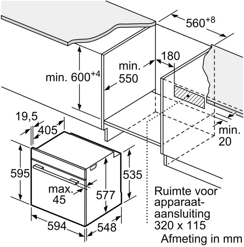 Orkaitė SIEMENS HS736G3B1