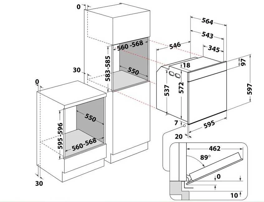 „Whirlpool“ orkaitė | WOI4S8PM0SBA | 73 l | Elektrinė | Pirolizės/Hidrolizacijos | Elektroninė | Garų funkcija | Konvekcija | Aukštis 59,7 cm | Plotis 59,5 cm | Juodas