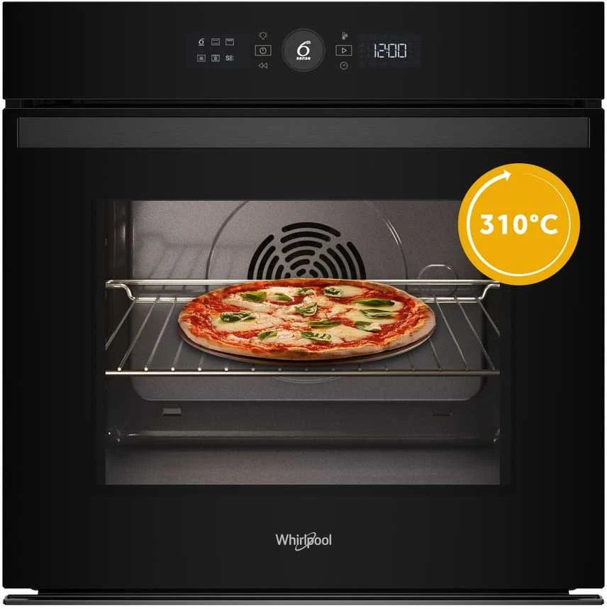 „Whirlpool“ orkaitė | WOI4S8PM0SBA | 73 l | Elektrinė | Pirolizės/Hidrolizacijos | Elektroninė | Garų funkcija | Konvekcija | Aukštis 59,7 cm | Plotis 59,5 cm | Juodas
