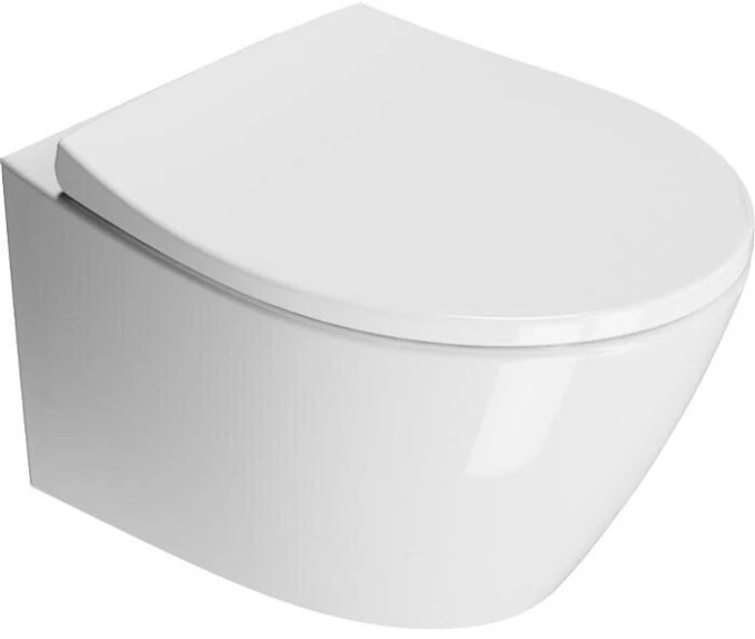 Pakabinamas klozetas su SWIRLFLUSH® nuplovimo sistema GSI Modo 981611+MS98C11+FISR2