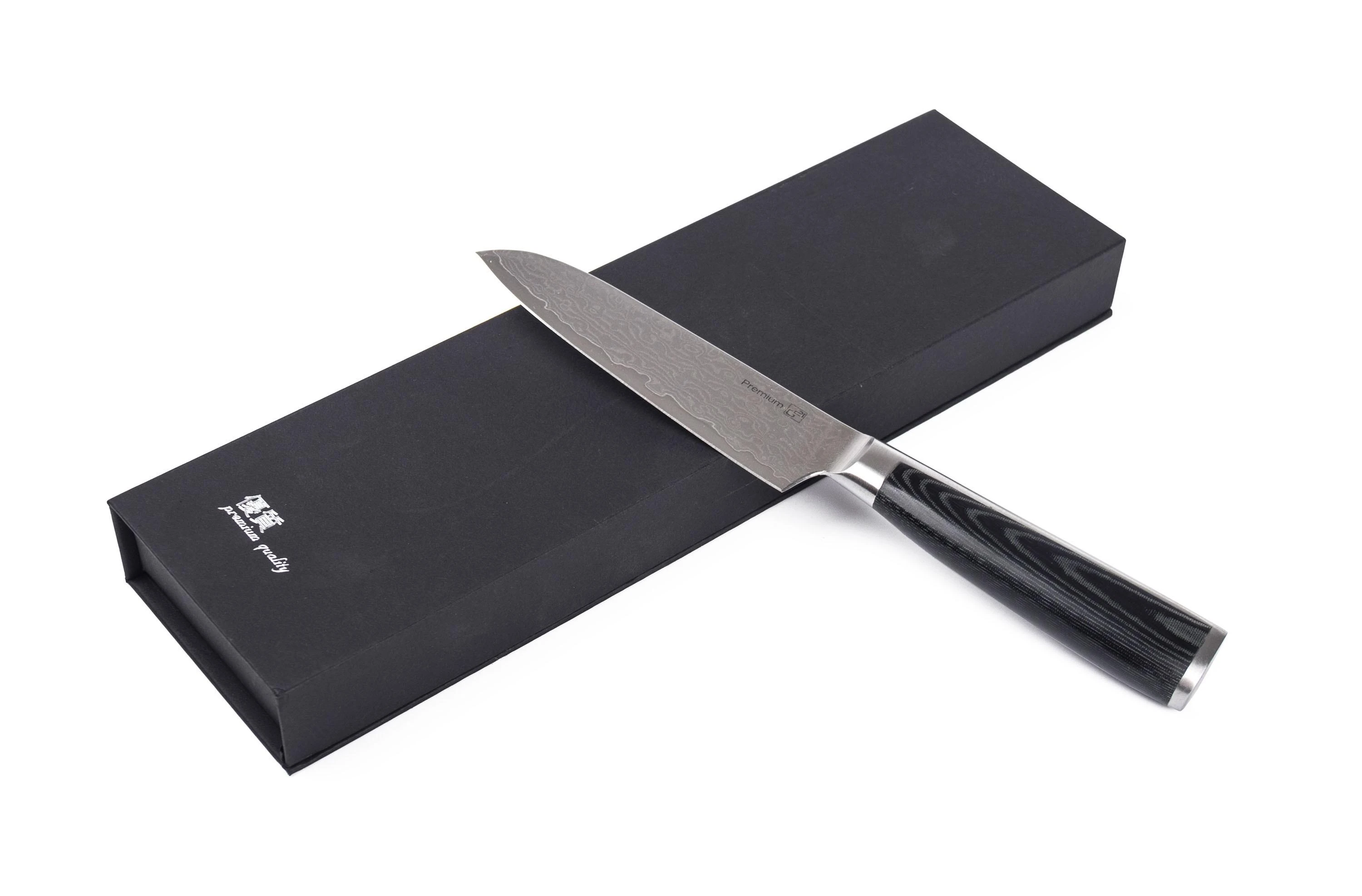 Peilis G21 Damascus Premium 13 cm, Santoku 6002297