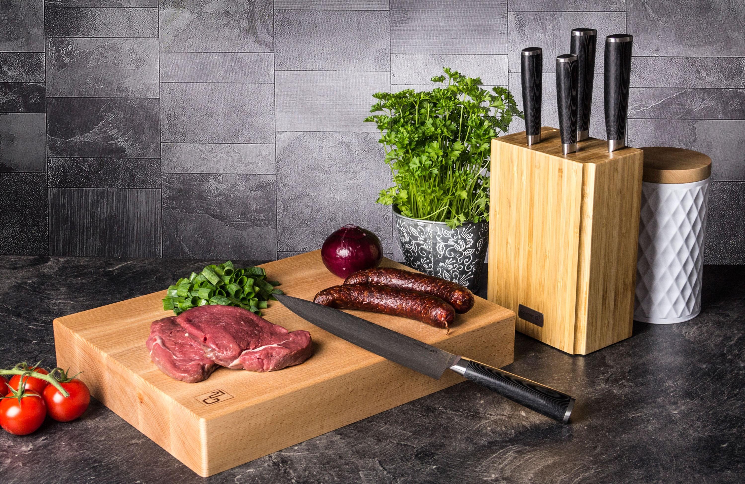 Peilių rinkinys G21 Damascus Premium 6002299 5 vnt. + galąstuvas