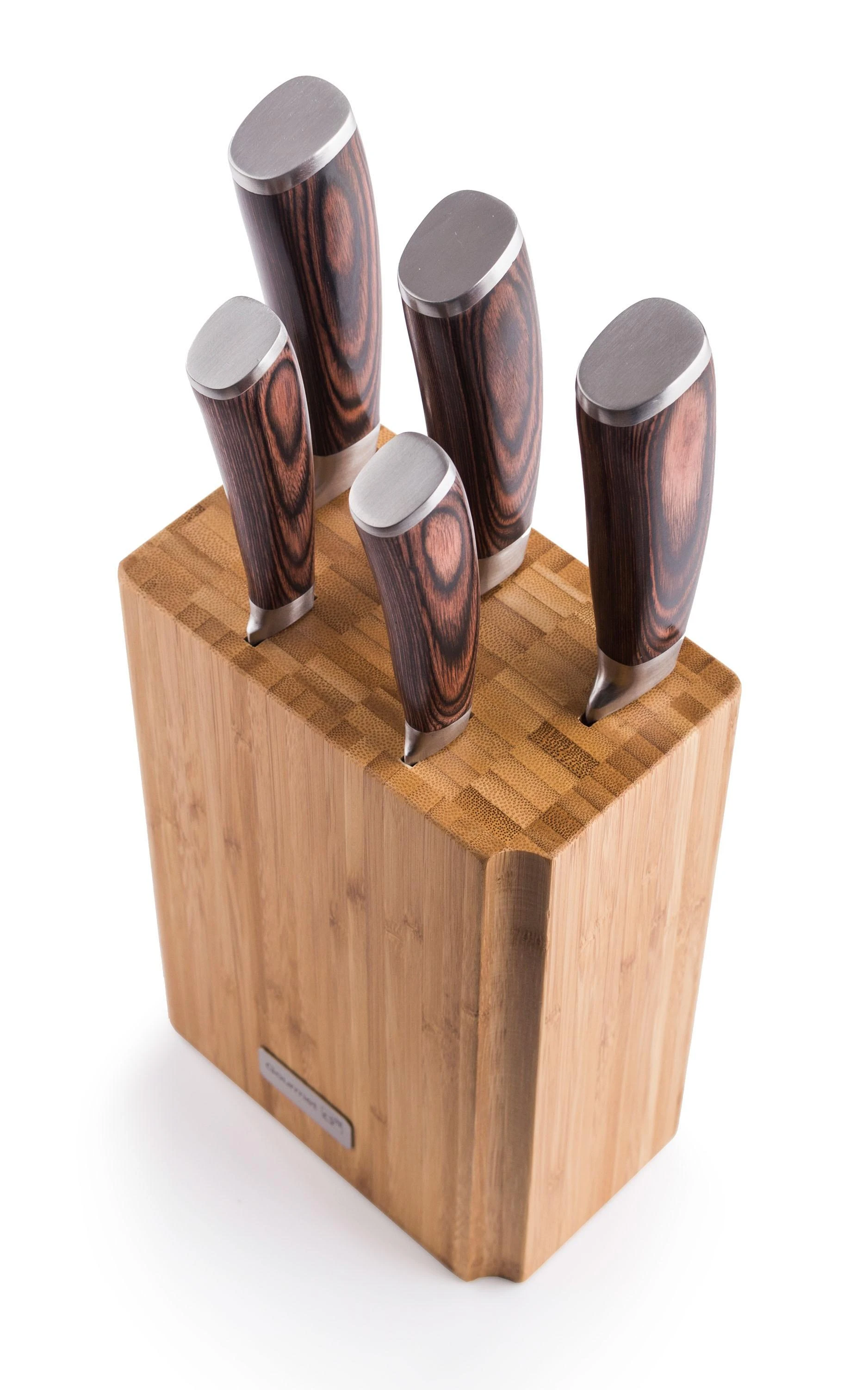 Peilių rinkinys G21 Gourmet Nature 5 vnt + bambuko dėklas 6002218