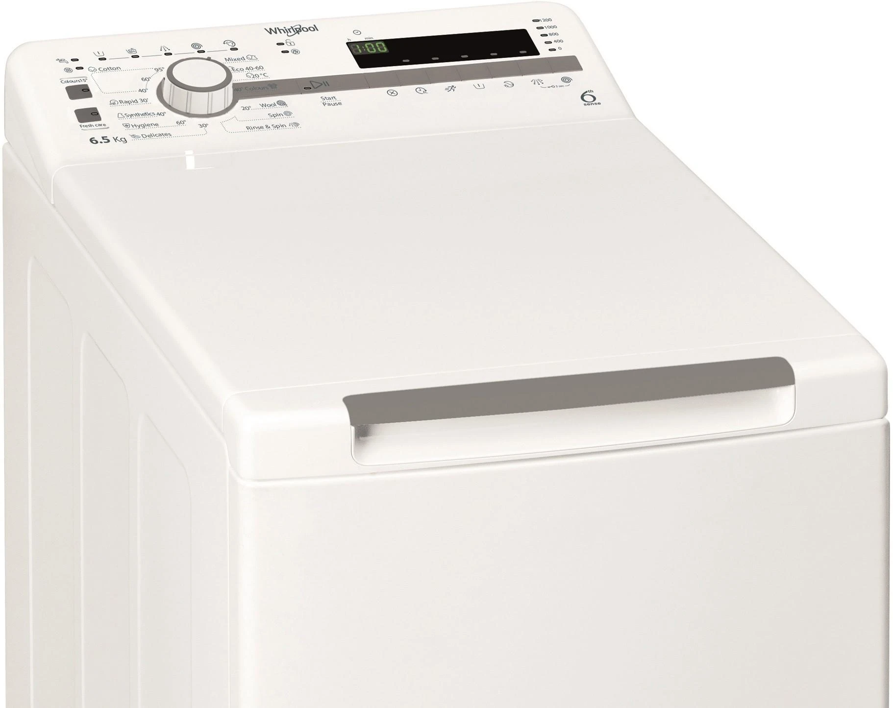Skalbimo mašina Iš viršaus pakaraunama skalbyklė Whirlpool TDLR 65230 S S EU/N