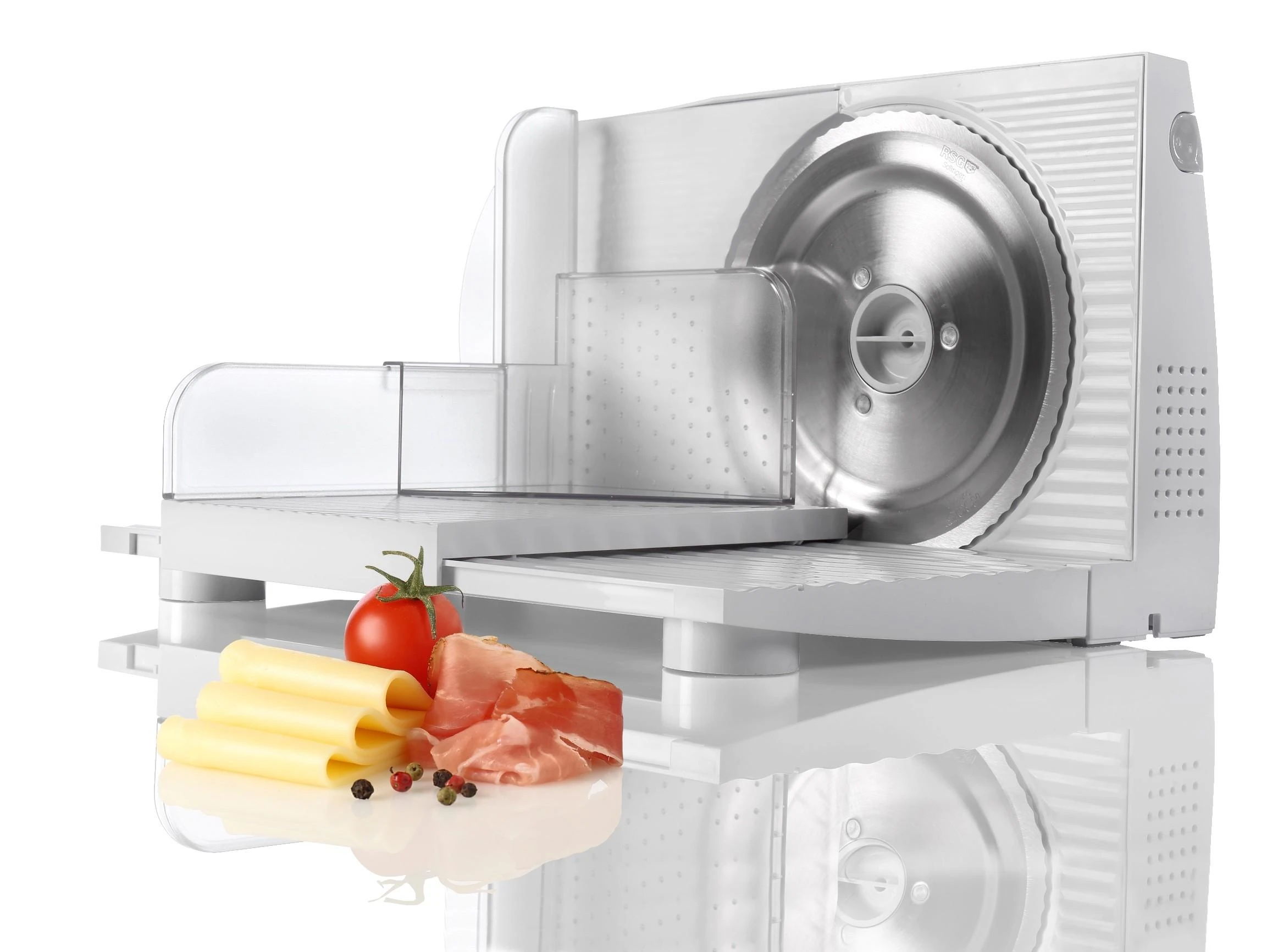 Gorenje | Maisto pjaustyklė | R401W | Baltas | 110 W | 170 mm
