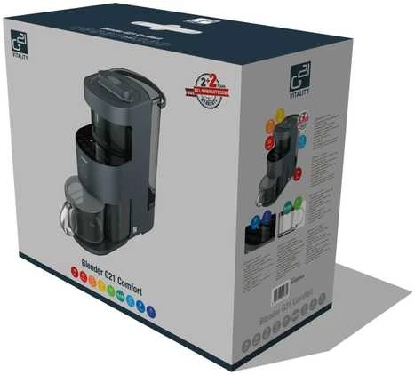 Blenderis G21 Comfort Graphite Juodas 6008695