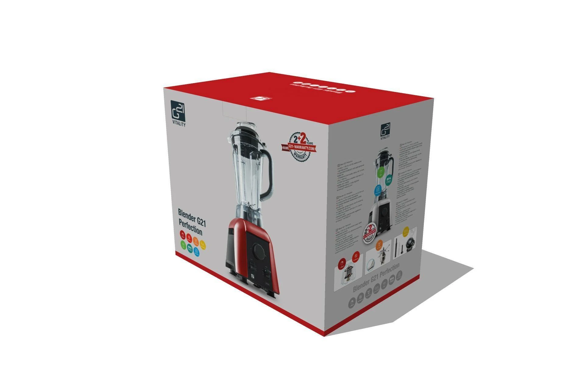 Blenderis G21 Perfection Graphite Juodas 600872