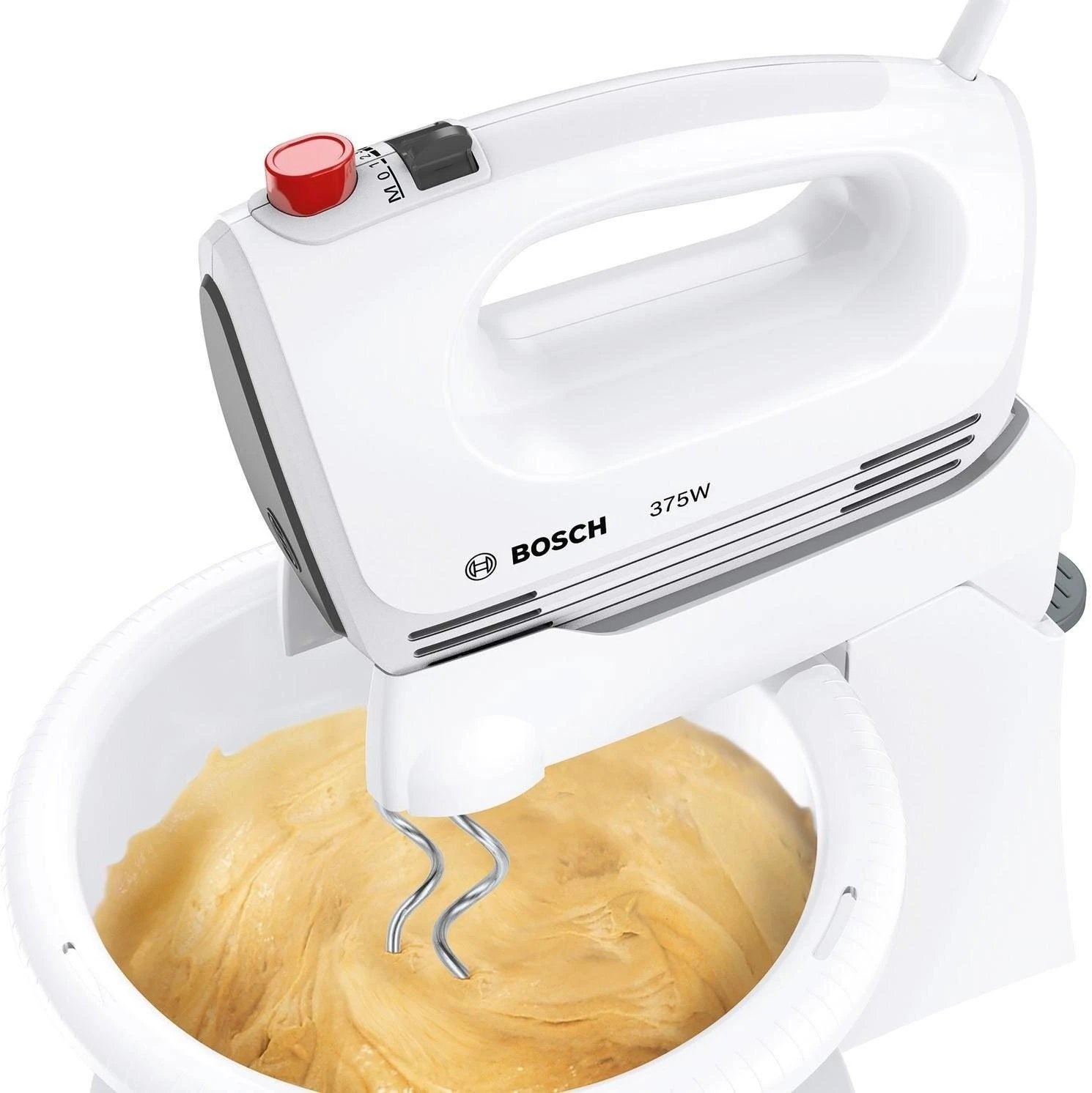 Virtuvinis kombainas Plakiklis Bosch MFQ2600G CleverMixx, 375 W, baltas